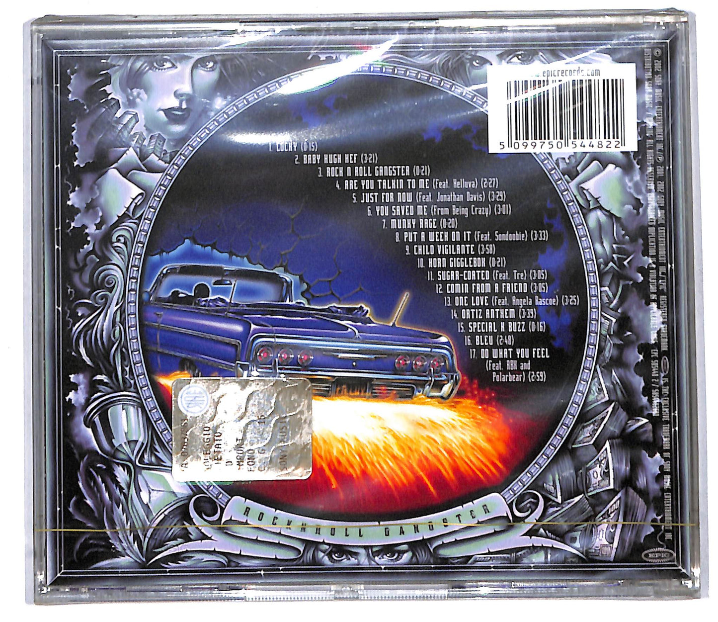EBOND Fieldy's Dreams - Rock N Roll Gangster SJB CD CD106326