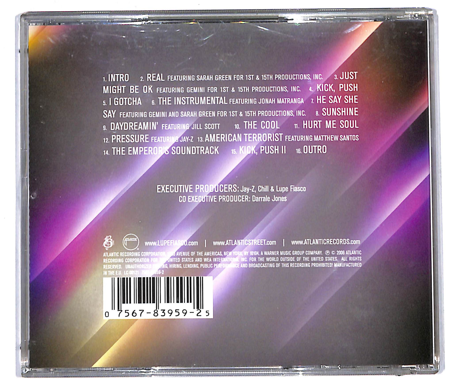 EBOND Lupe Fiasco - Lupe Fiasco's Food & Liquor CD CD106327