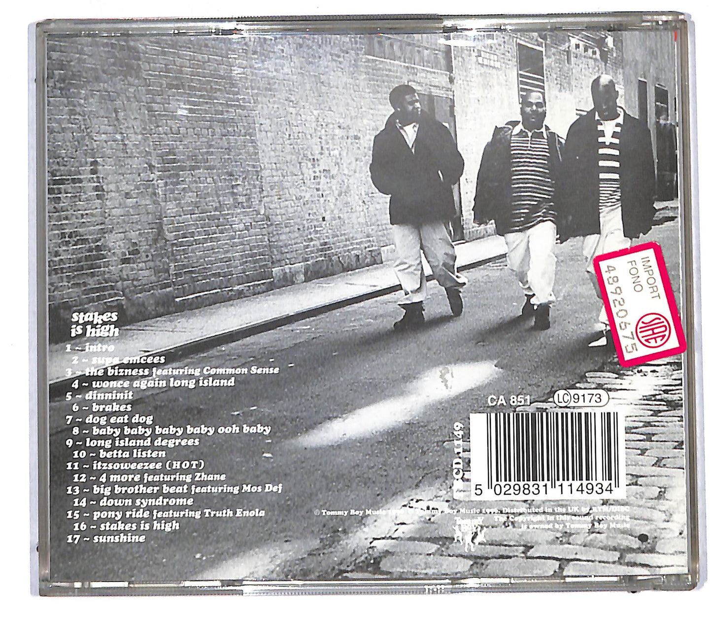 EBOND De La Soul - Stakes Is High CD CD106339