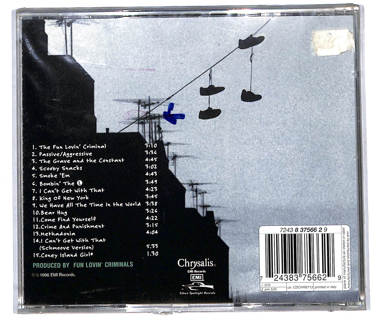 EBOND Fun Lovin' Criminals - Come Find Yourself CD CD106345