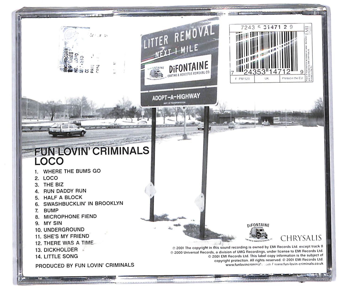 EBOND Fun Lovin' Criminals - Loco CD CD106346