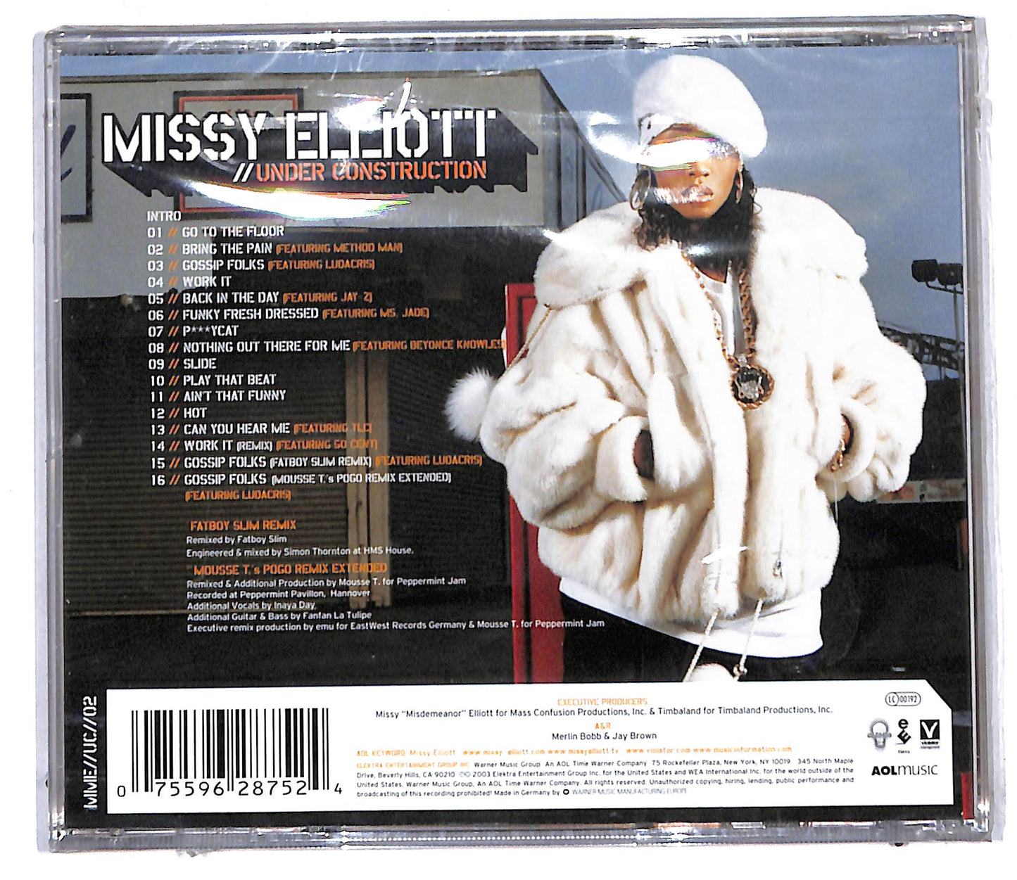 EBOND Missy Elliott - Under Construction SJB CD CD106350