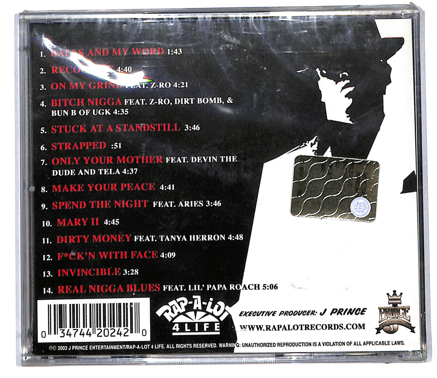 EBOND Scarface - Balls And My Word CD CD106352