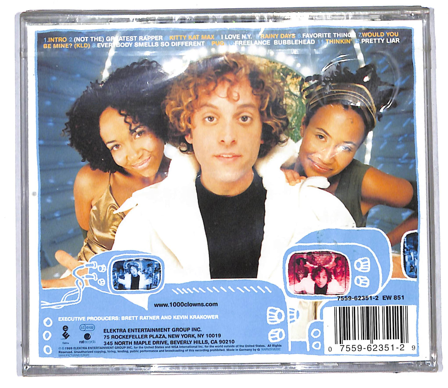 EBOND 1000 Clowns - Freelance Bubblehead CD CD106354