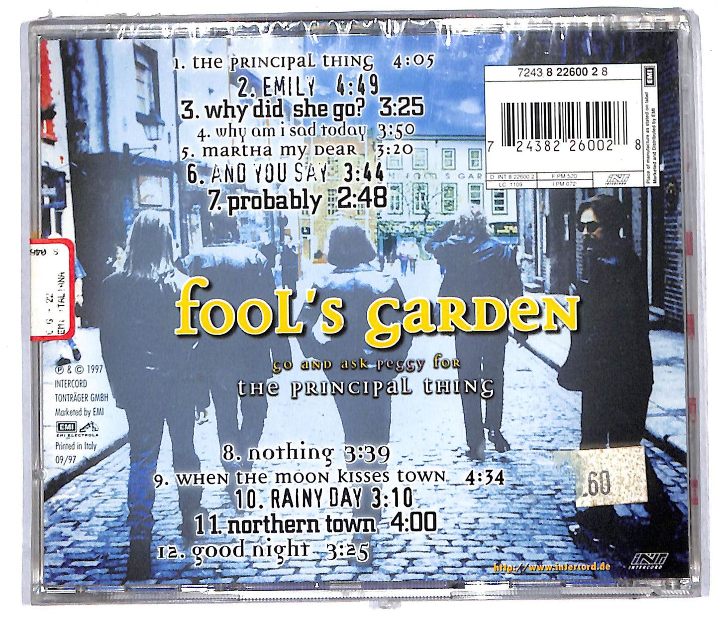 EBOND Fool's Garden - Go And Ask Peggy For The Principal Thing CD CD106401