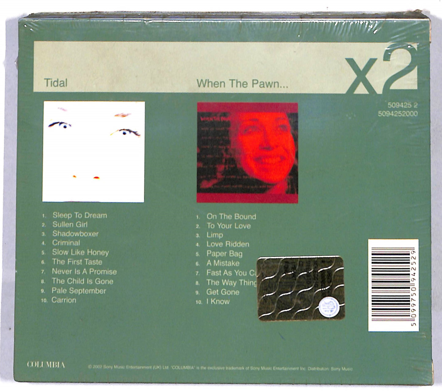 EBOND Fiona Apple - Tidal / When The Pawn... CD CD106414