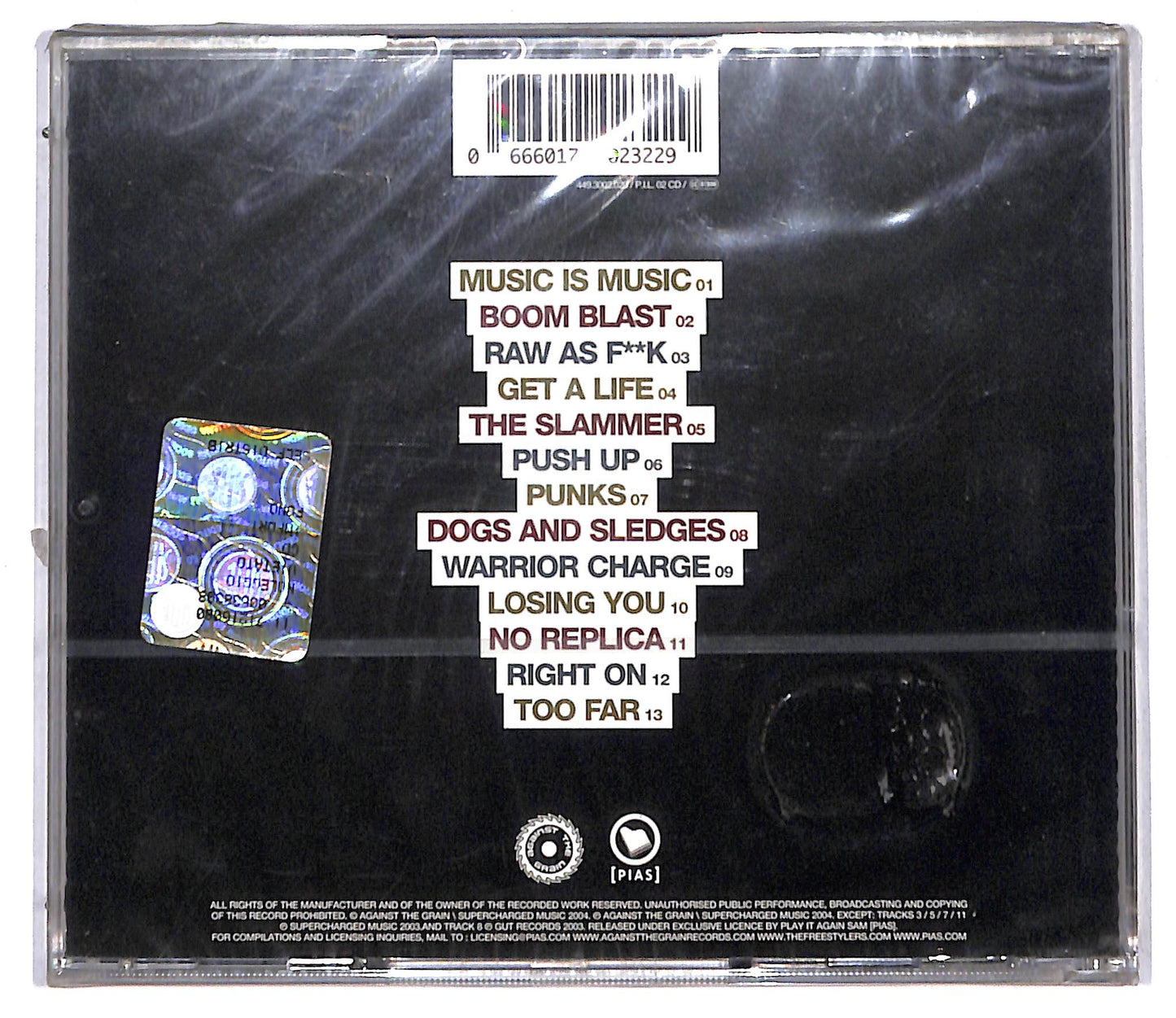 EBOND Freestylers - Raw As Fk CD CD106416