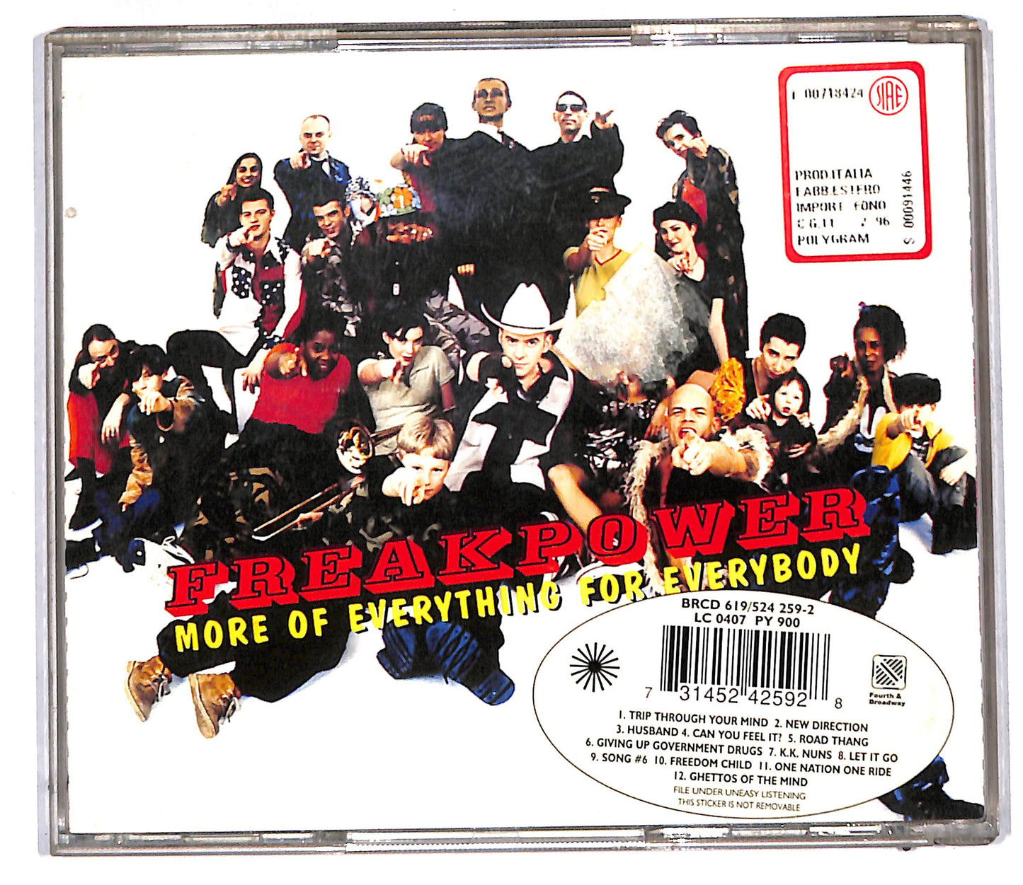 EBOND Freak Power - More Of Everything For Everybody CD CD106420