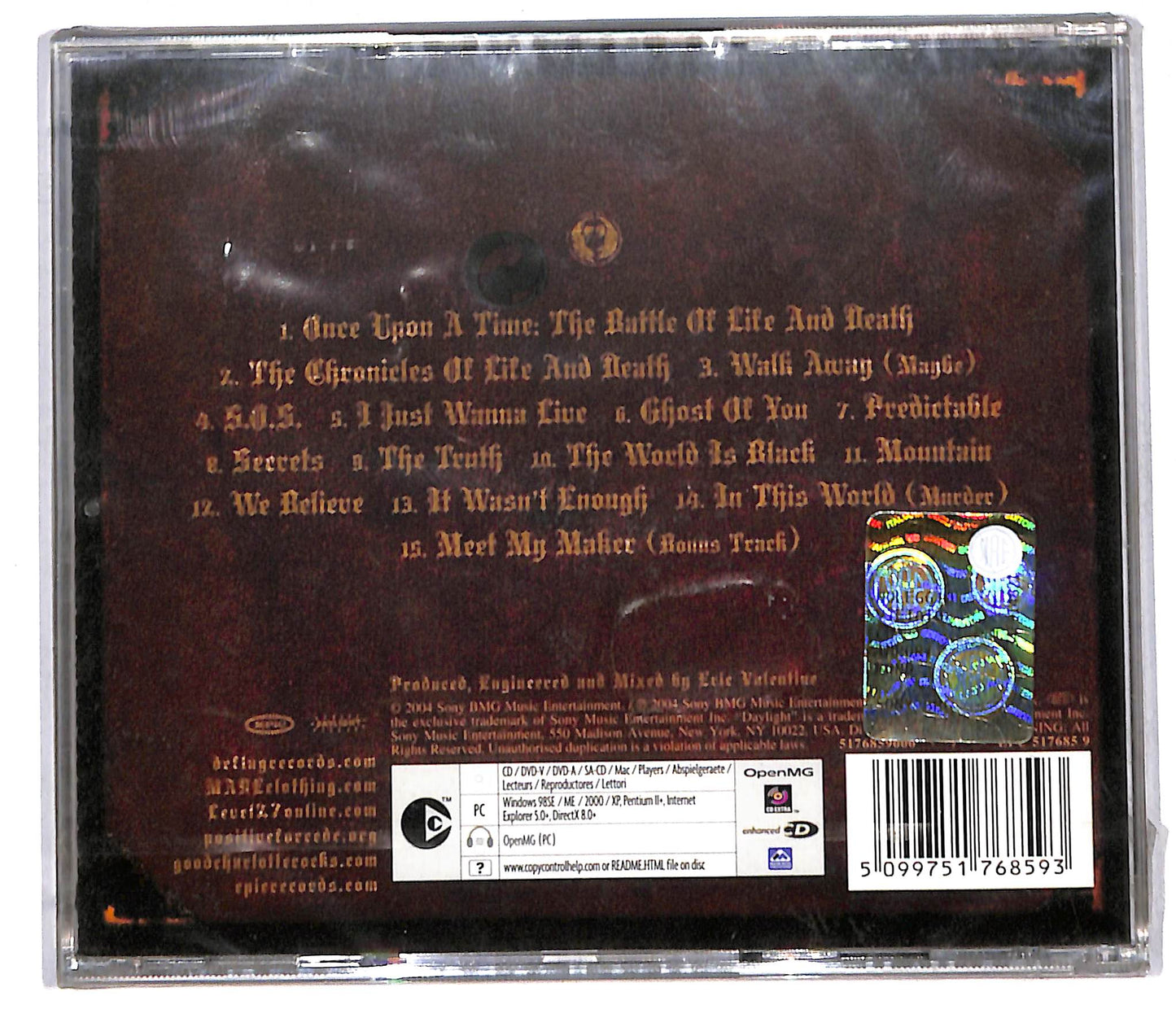 EBOND Good Charlotte - The Chronicles Of Life And Death CD CD106426
