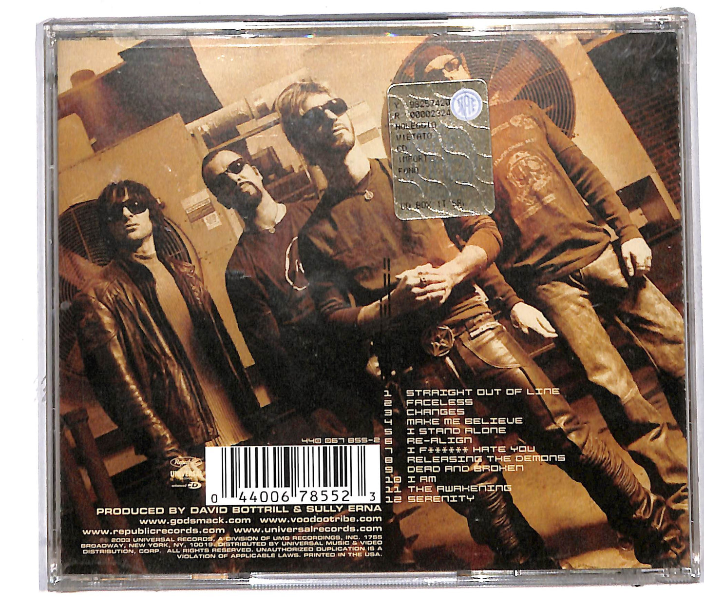EBOND Godsmack - Faceless CD CD106428