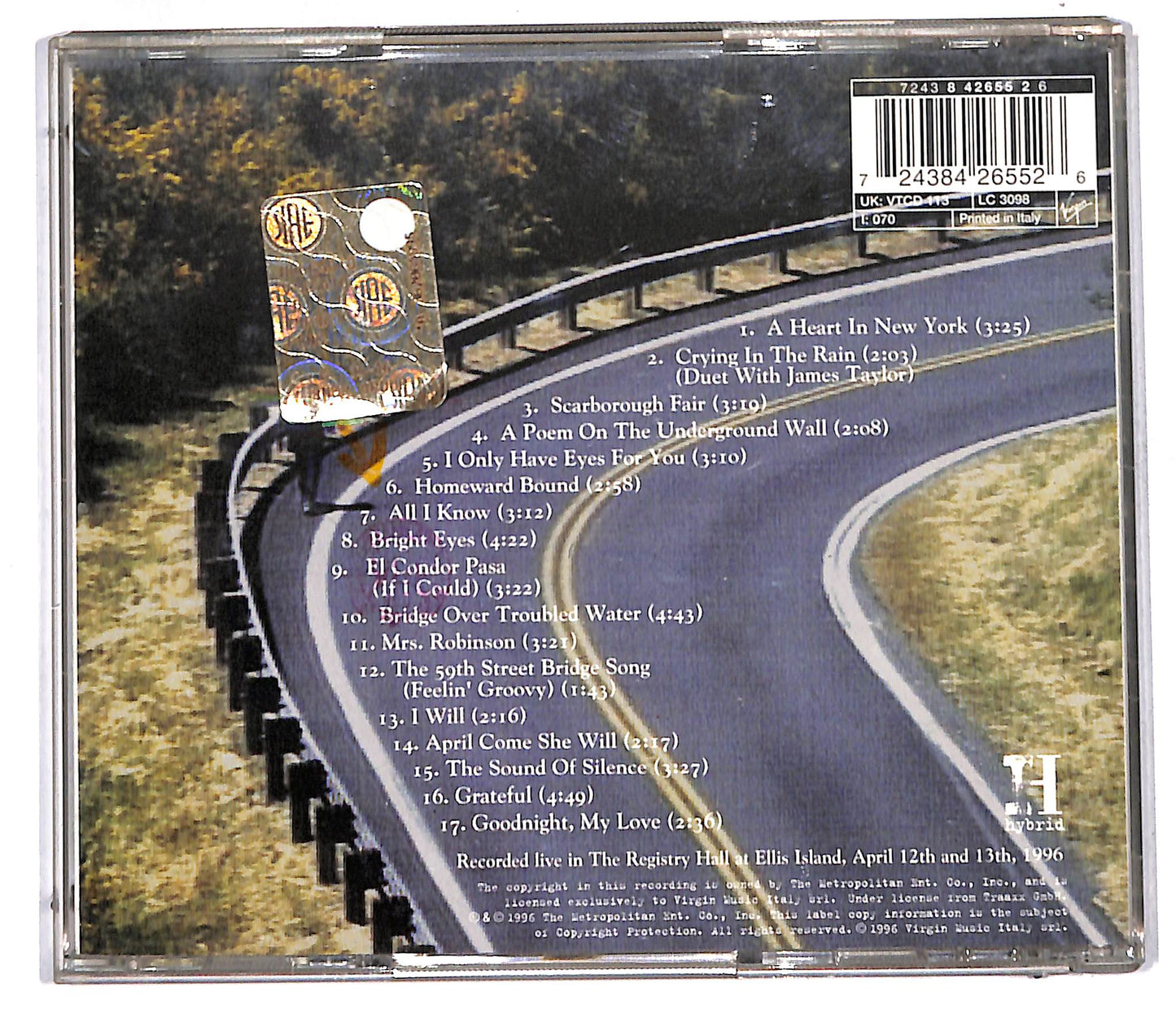 EBOND Art Garfunkel - Across America CD CD106440