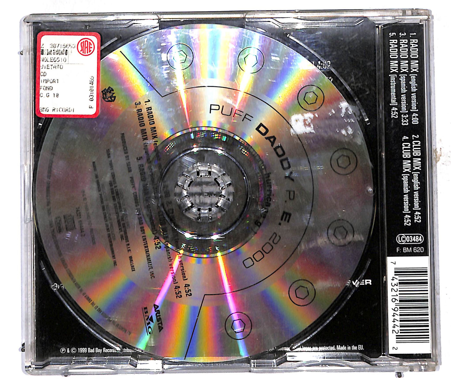 EBOND Puff Daddy Featuring Hurricane G - P.E. 2000 CD CD106610