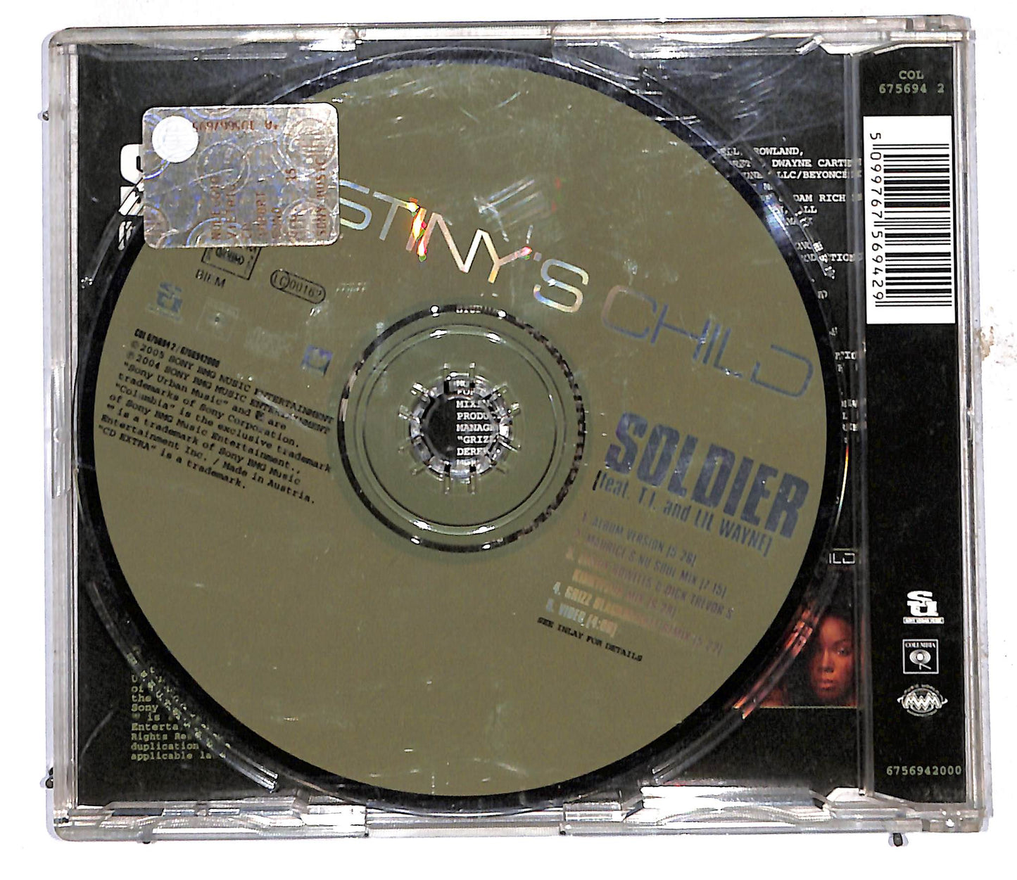 EBOND Destiny's Child Featuring T.I. And Lil Wayne - Soldier CD CD106634