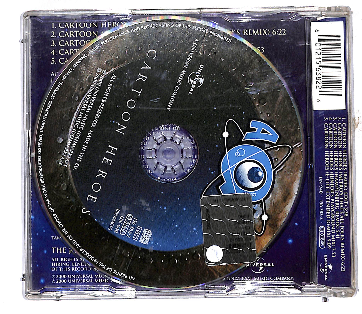 EBOND Aqua - Cartoon Heroes CD CD106638