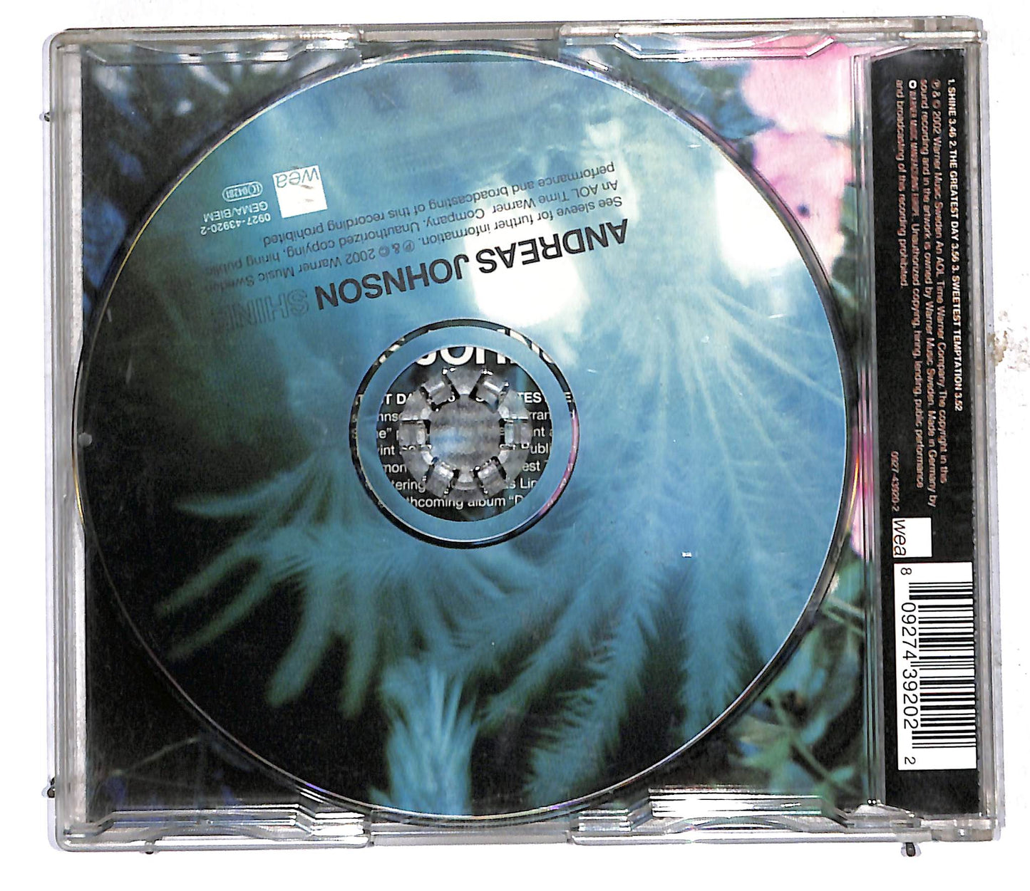 EBOND Andreas Johnson - Shine CD CD106661