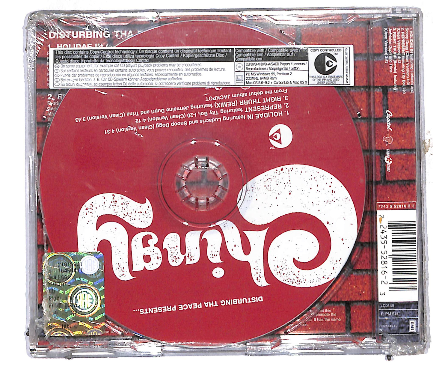 EBOND Chingy Featuring Ludacris & Snoop Dogg - Holidae In CD CD106664