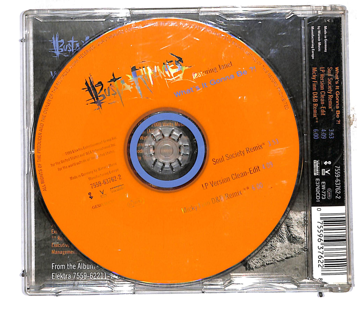 EBOND Busta Rhymes Featuring Janet* - What's It Gonna Be?! CD CD106667