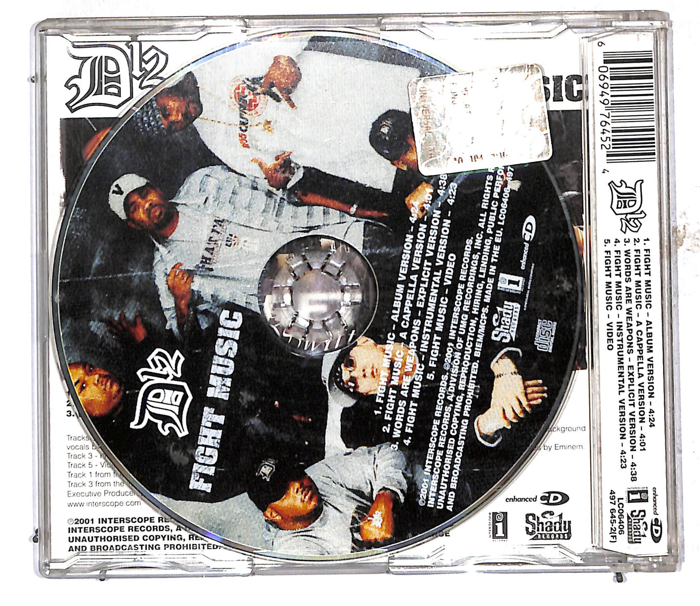 EBOND D12 - Fight Music CD CD106682