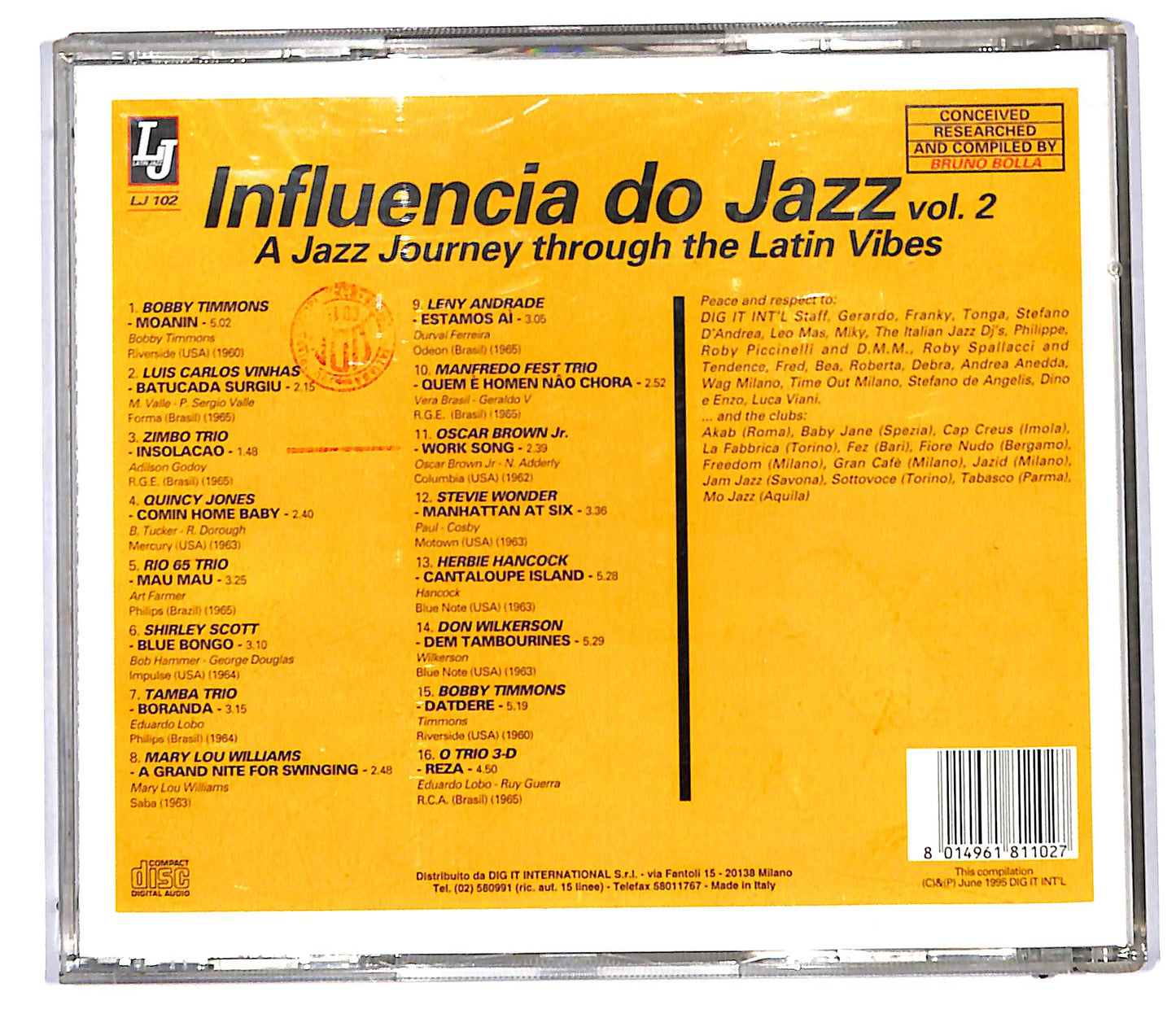 EBOND Various - Influencia Do Jazz Vol.2 CD CD106702