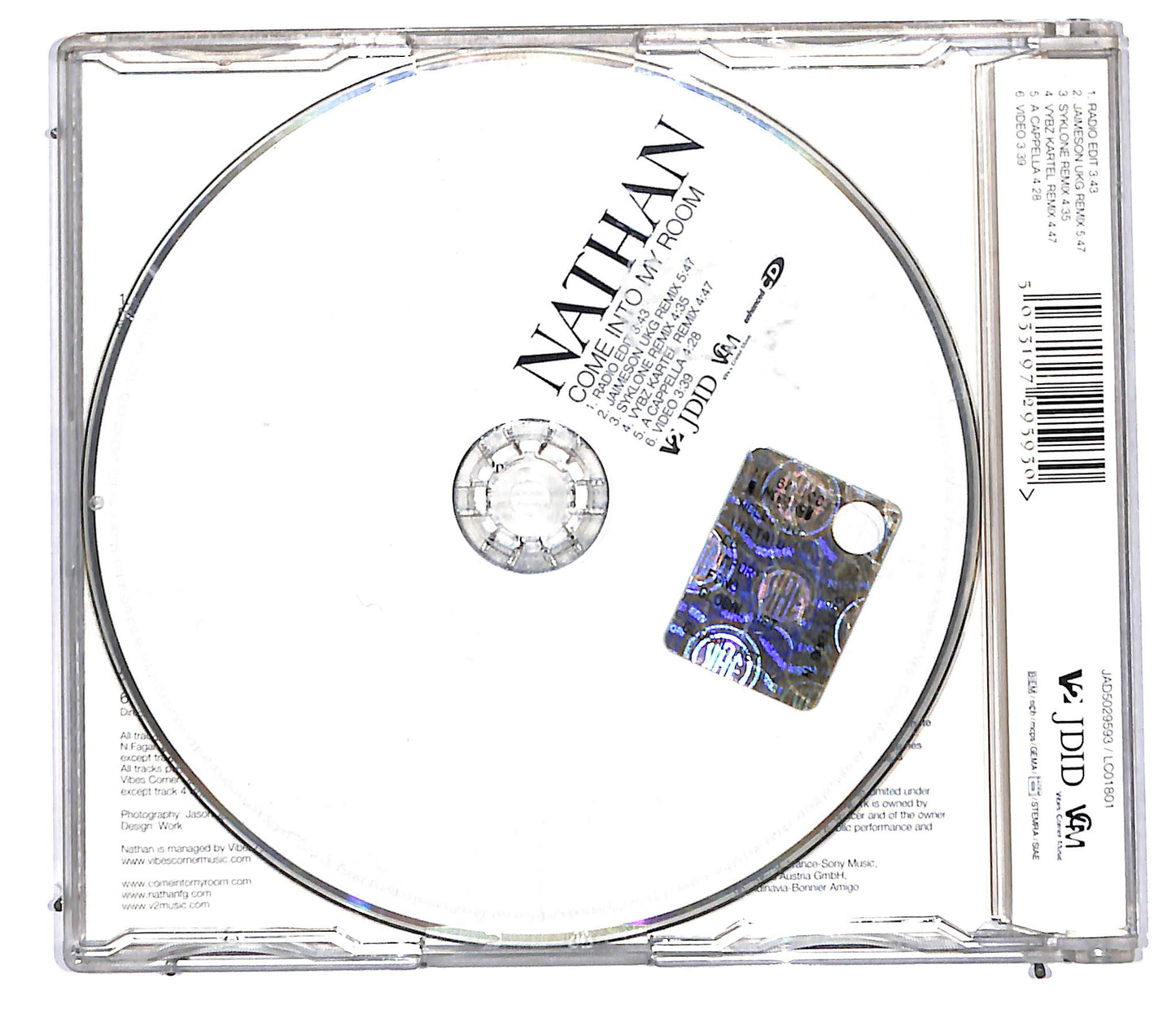 EBOND Nathan - Come Into My Room CD CD106719