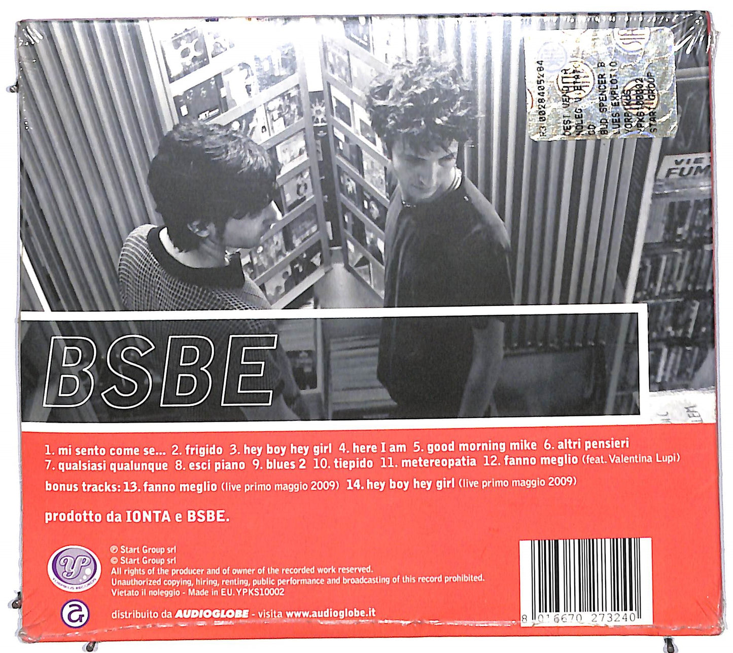 EBOND Bud Spencer Blues Explosion - Bud Spencer Blues Explosion CD CD106724