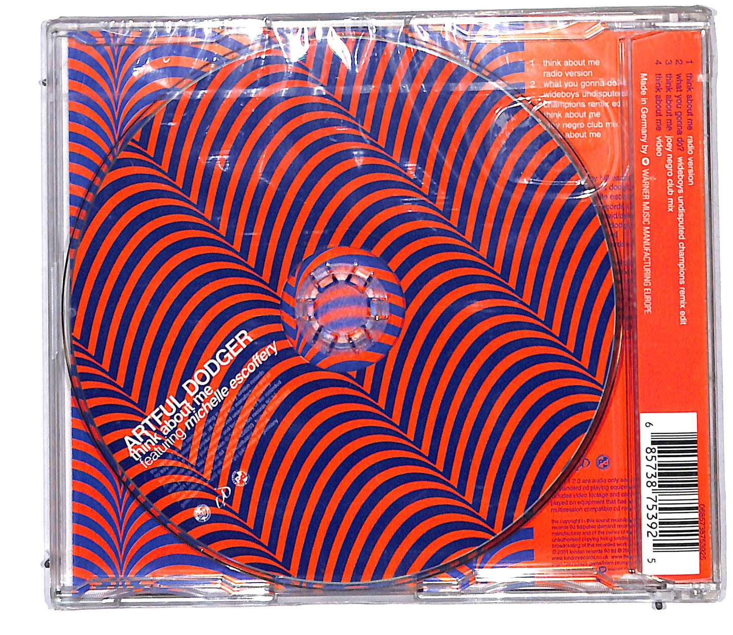 EBOND Artful Dodger Featuring Michelle Escoffery - Think About Me CD CD106731
