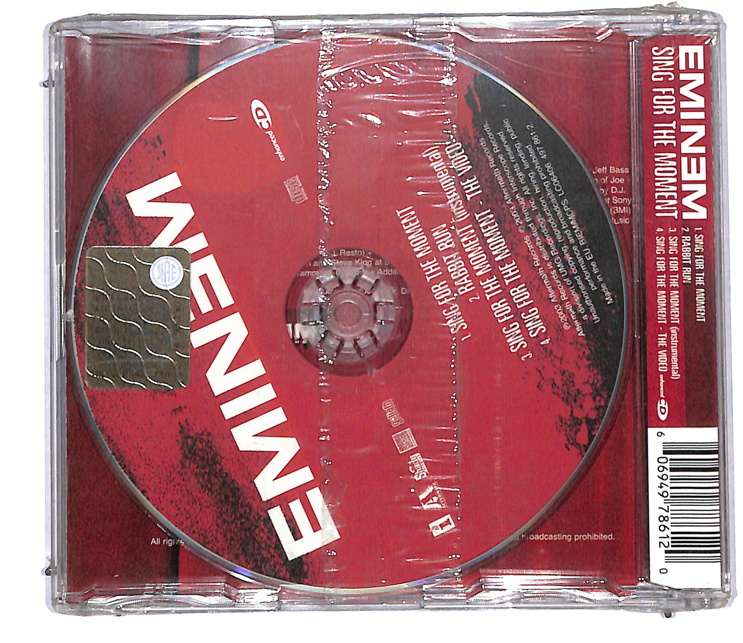 EBOND Eminem - Sing For The Moment CD CD106733