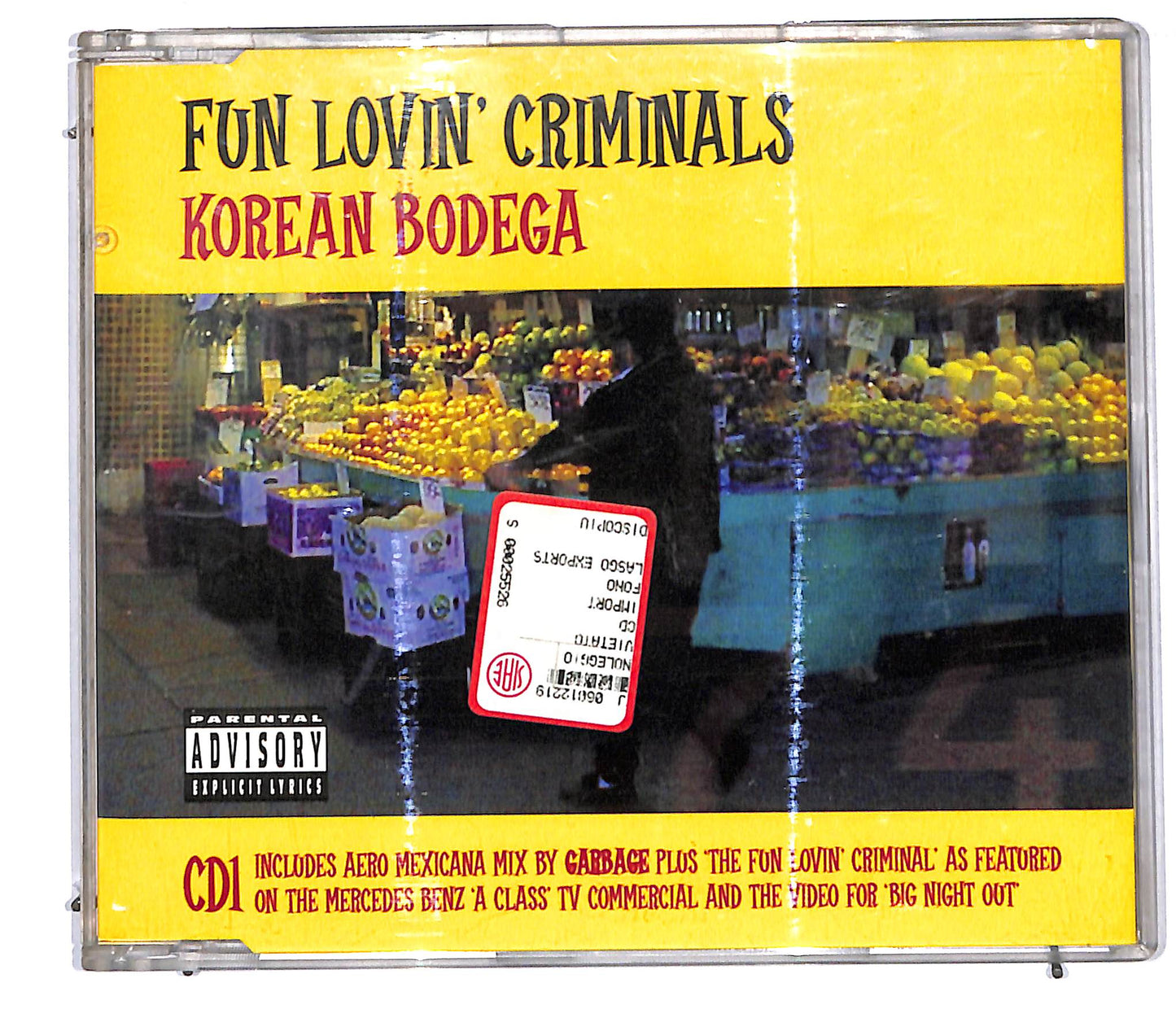 EBOND Fun Lovin' Criminals - Korean Bodega CD CD106735