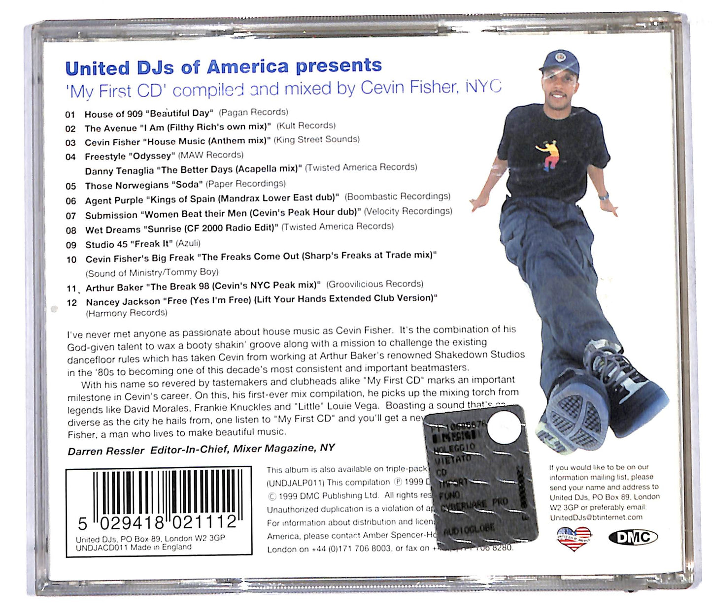 EBOND Cevin Fisher - United DJs Of America Presents My First- Dangerous Disco CD CD106745