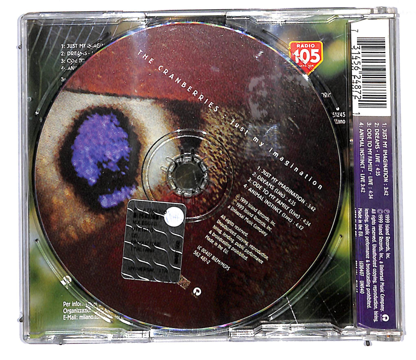 EBOND The Cranberries - Just My Imagination CD CD106801