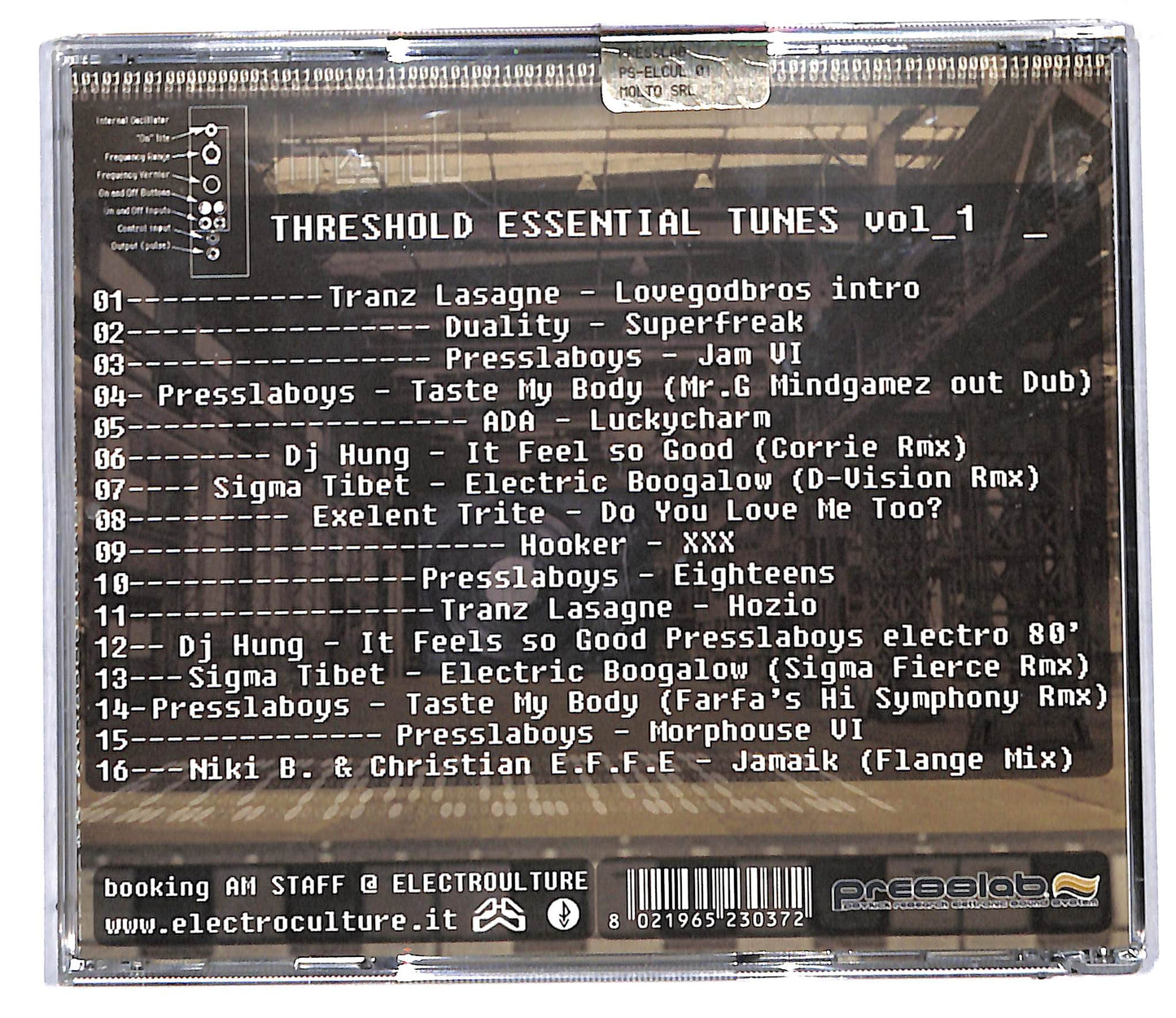 EBOND Threshold essential tunes vol 1 CD CD106803