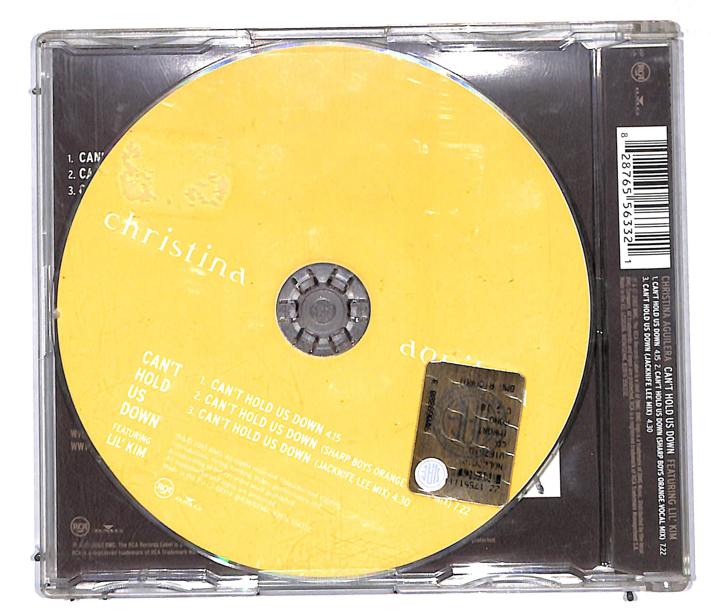 EBOND Christina Aguilera Featuring Lil' Kim - Can't Hold Us Down CD CD106810