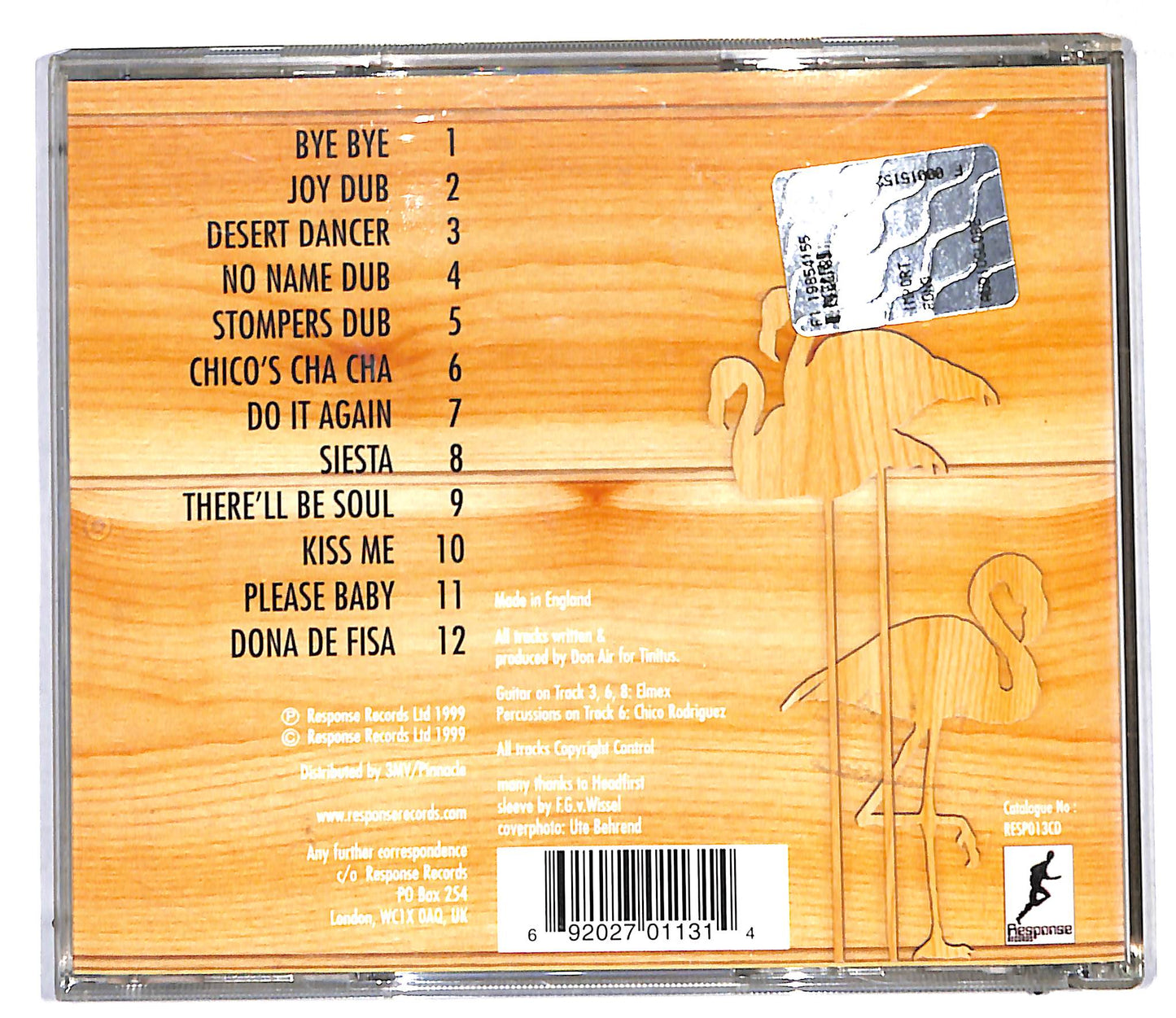 EBOND Don Air - Carpenter's Delight CD CD106819