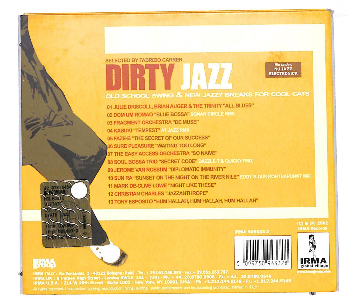 EBOND Various - Dirty Jazz - Old School Swing & New Jazzy Breaks CD CD106840