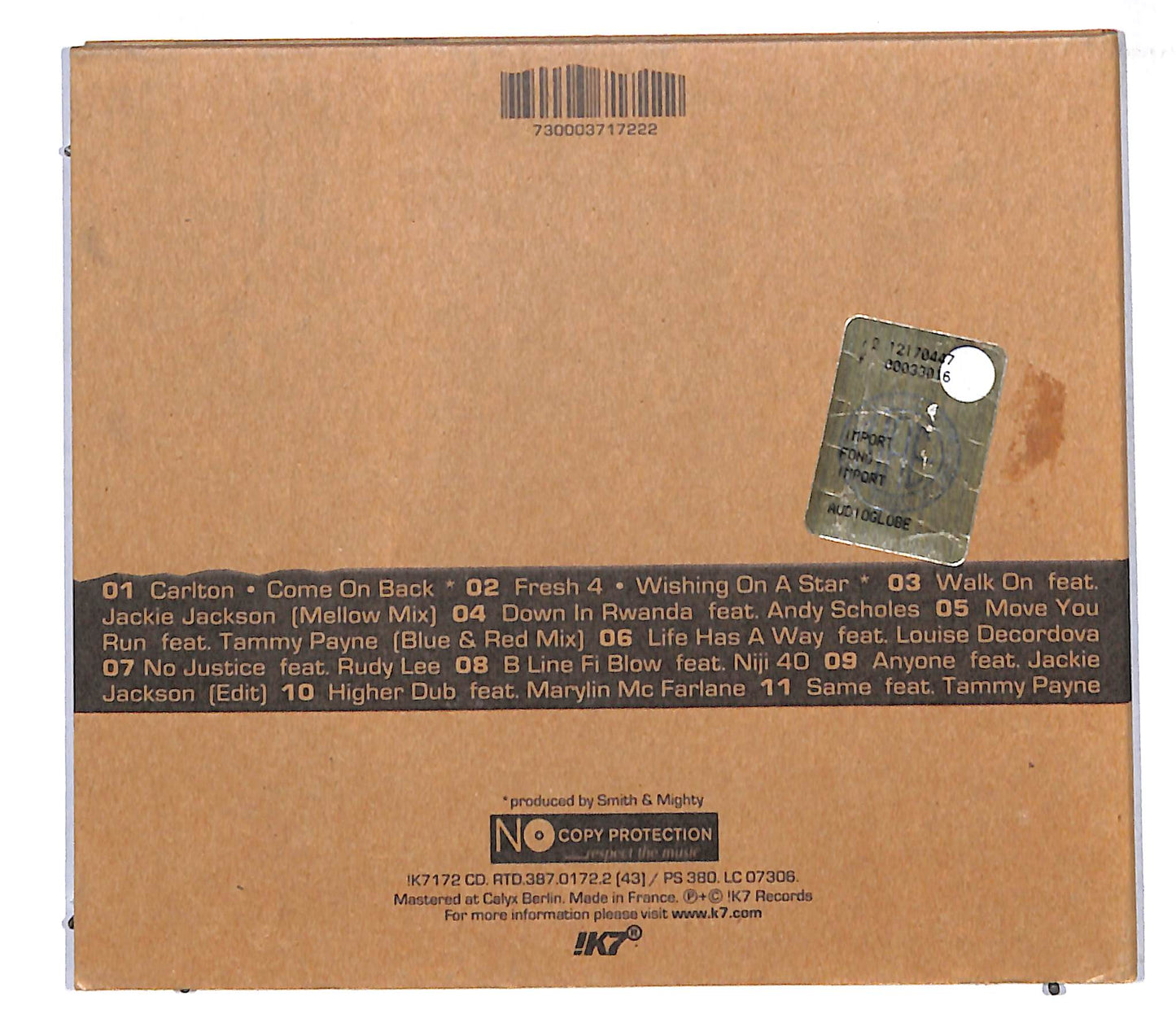 EBOND Smith & Mighty - Retrospective DIGIPACK CD CD106842