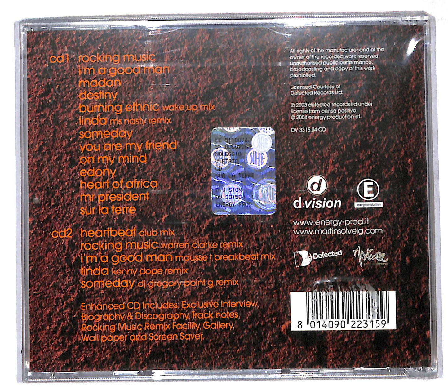 EBOND Martin Solveig - Sur La Terre CD CD106903