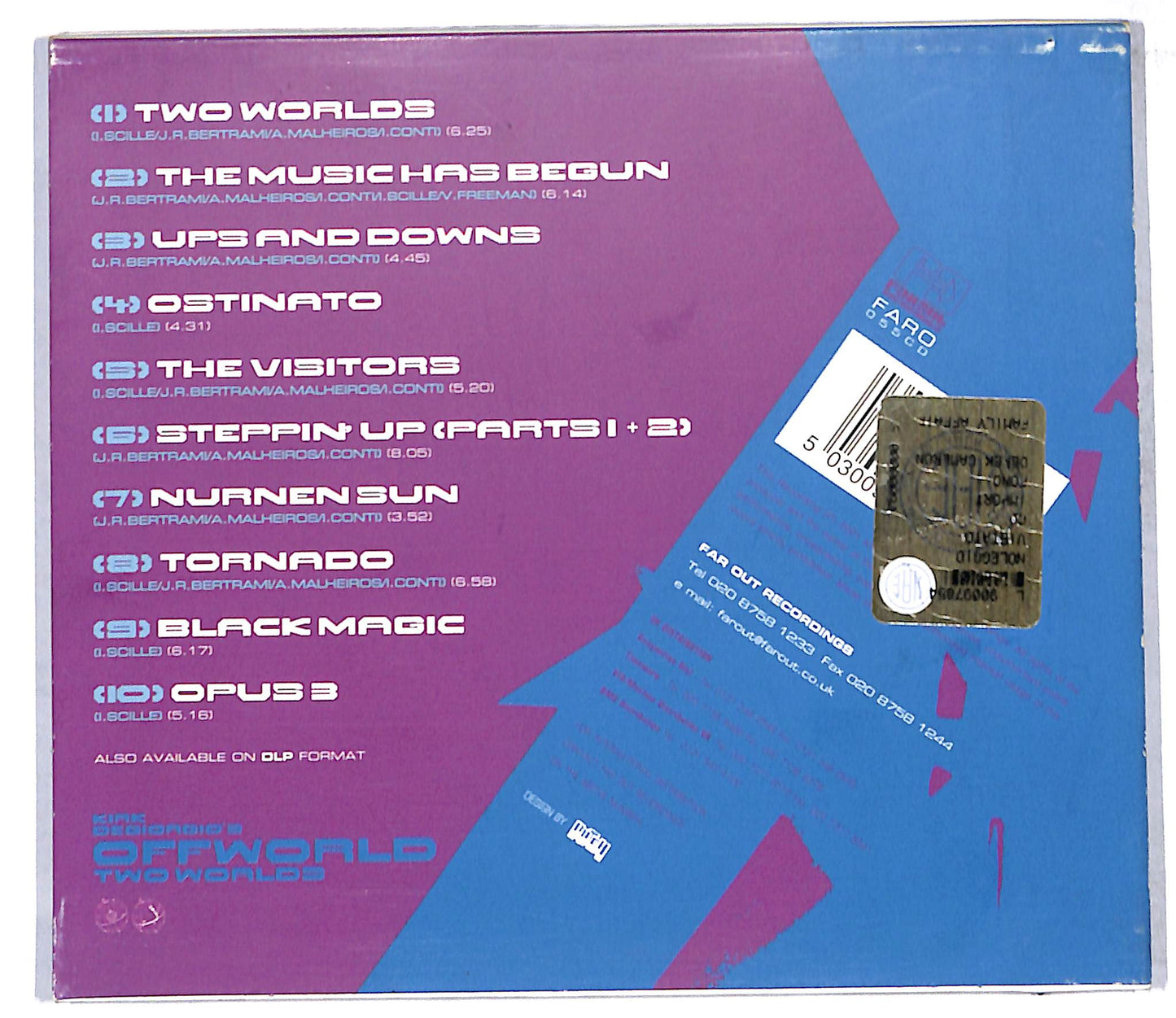 EBOND Kirk Degiorgio's Offworld - Two Worlds CD CD106914