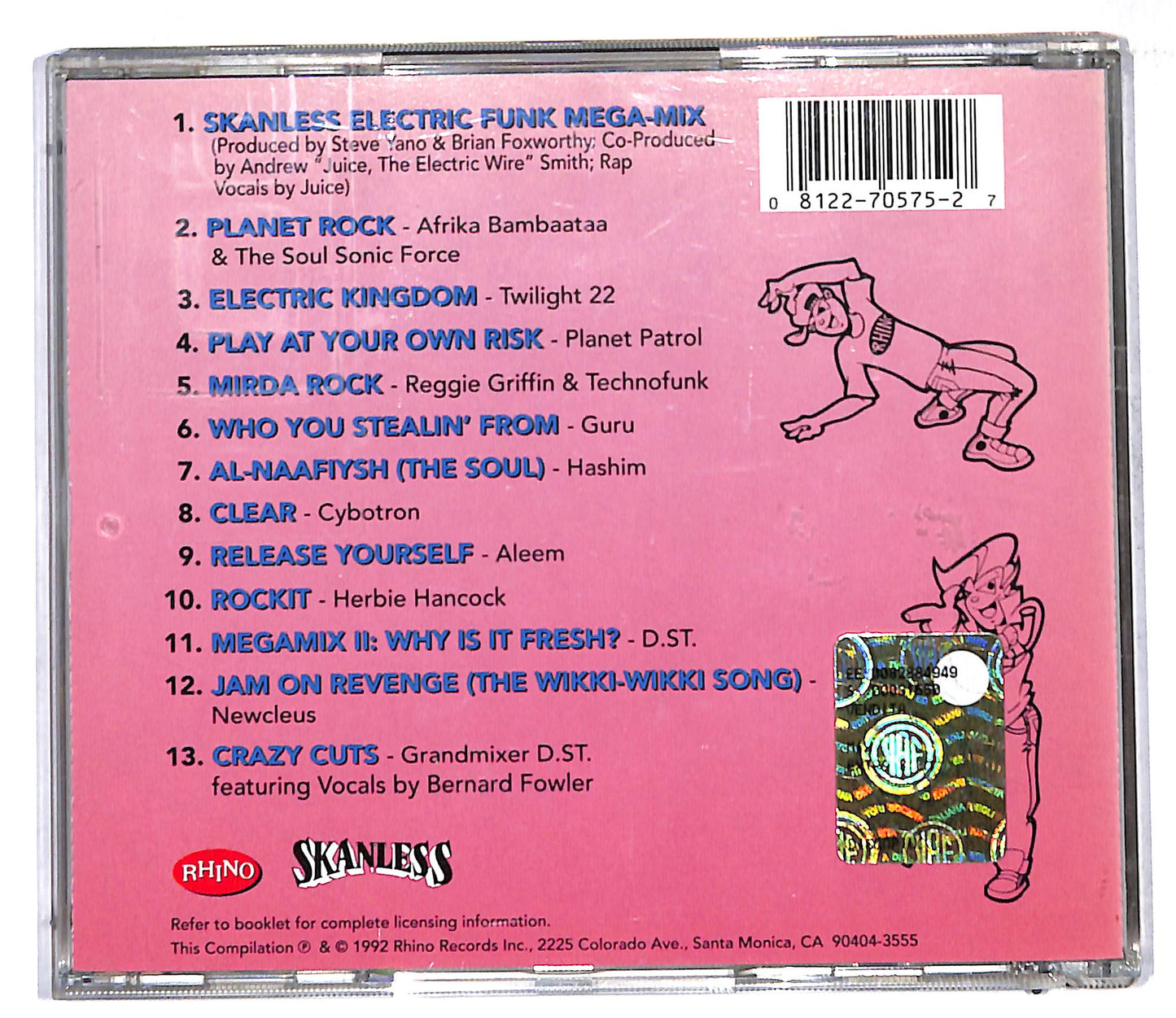 EBOND Various - Street Jams: Electric Funk Part 1 CD CD106916