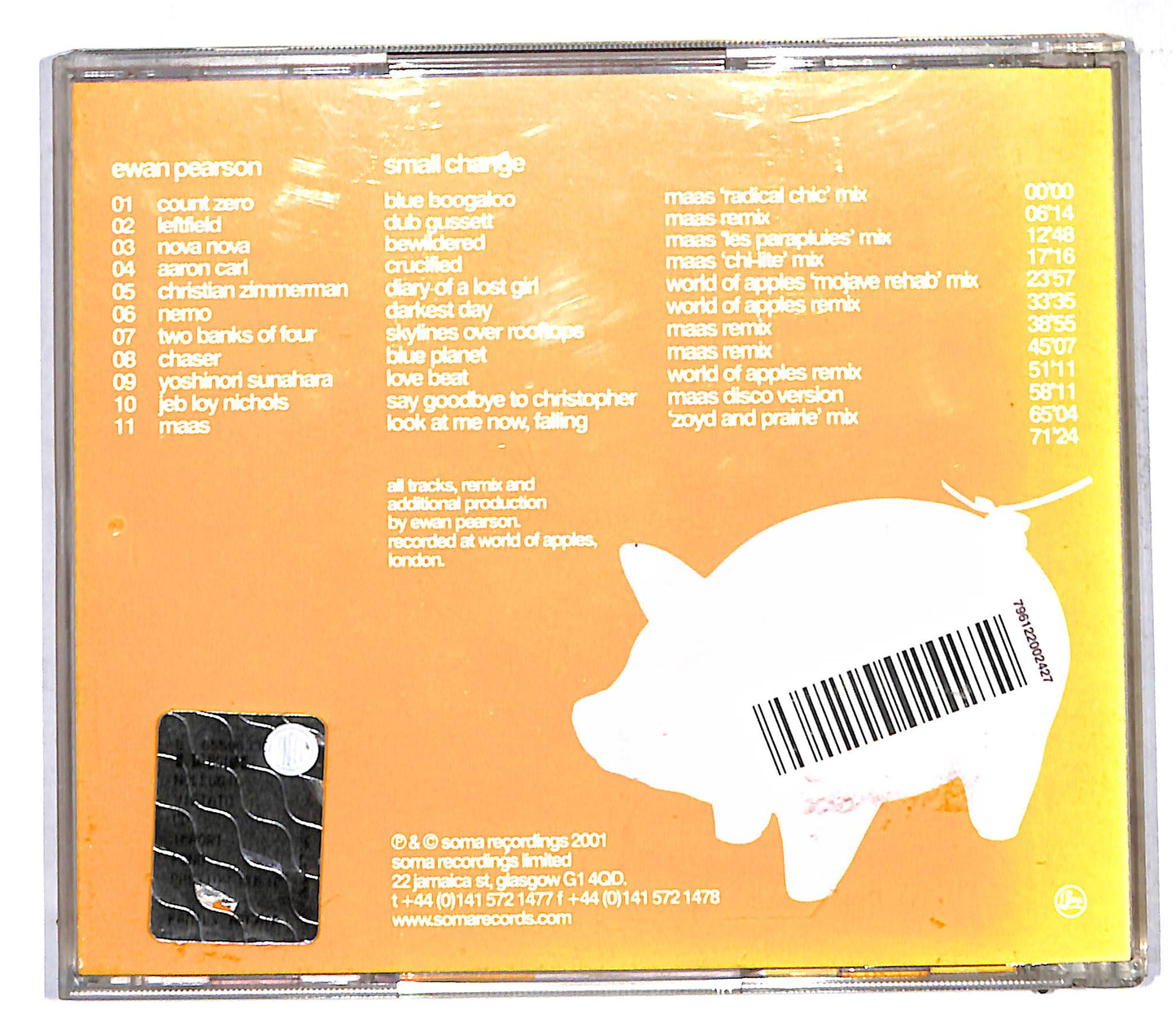 EBOND Ewan Pearson - Small Change CD CD106918
