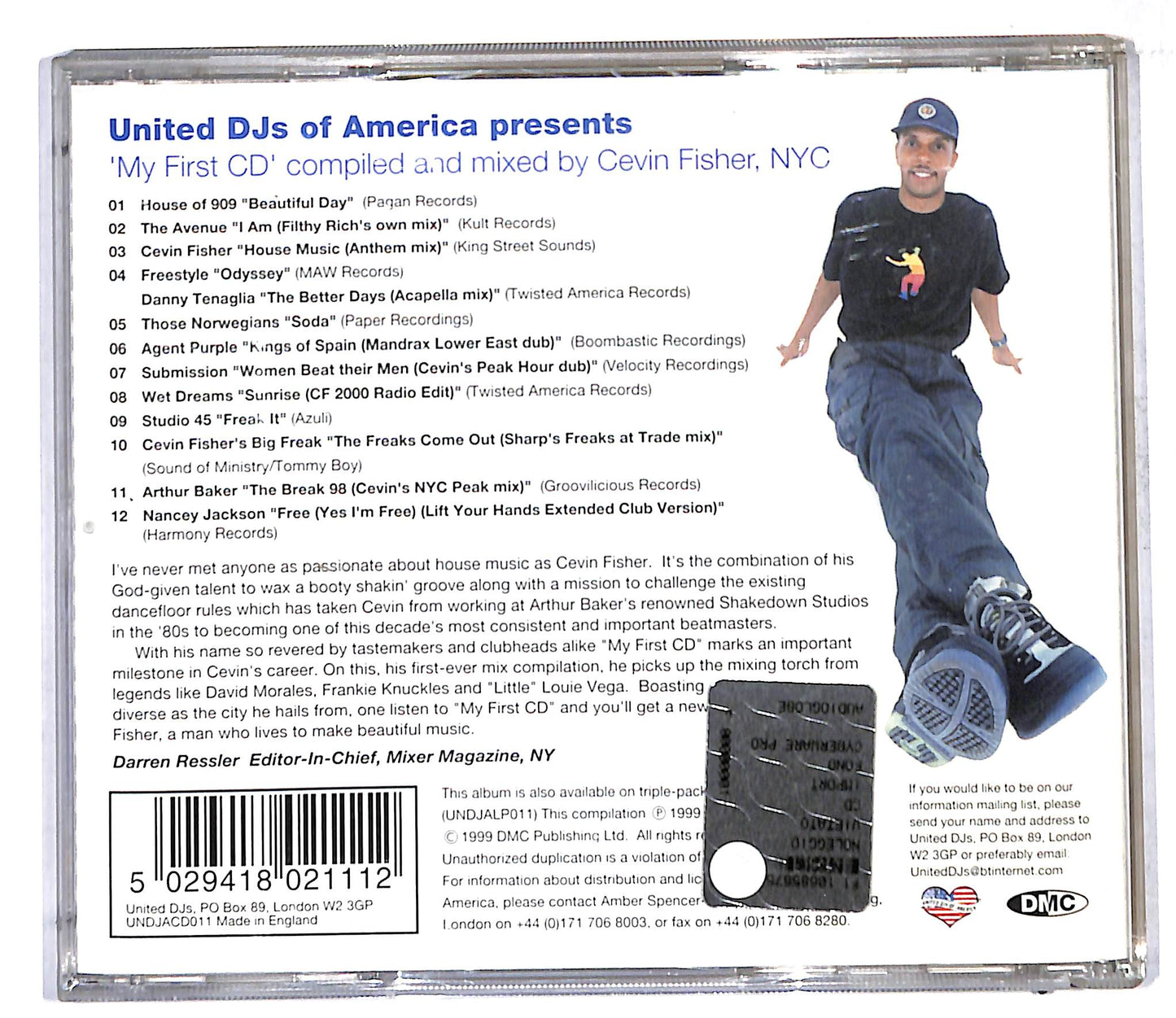 EBOND Cevin Fisher - United DJs Of America Presents My First CD CD106928