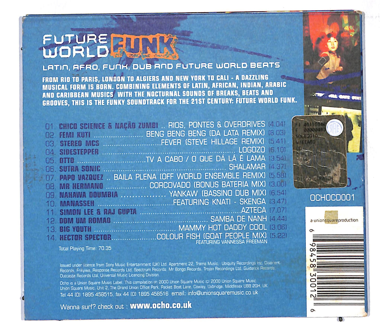 EBOND Various - Future World Funk CD CD106931