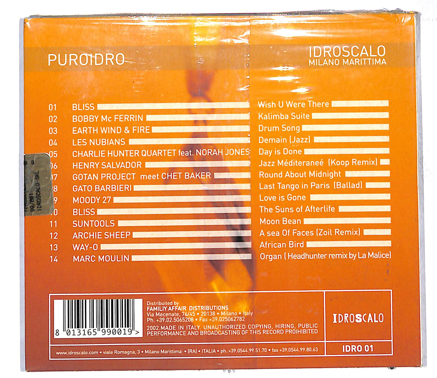 EBOND Various - Puroidro DIGIPACK CD CD106938