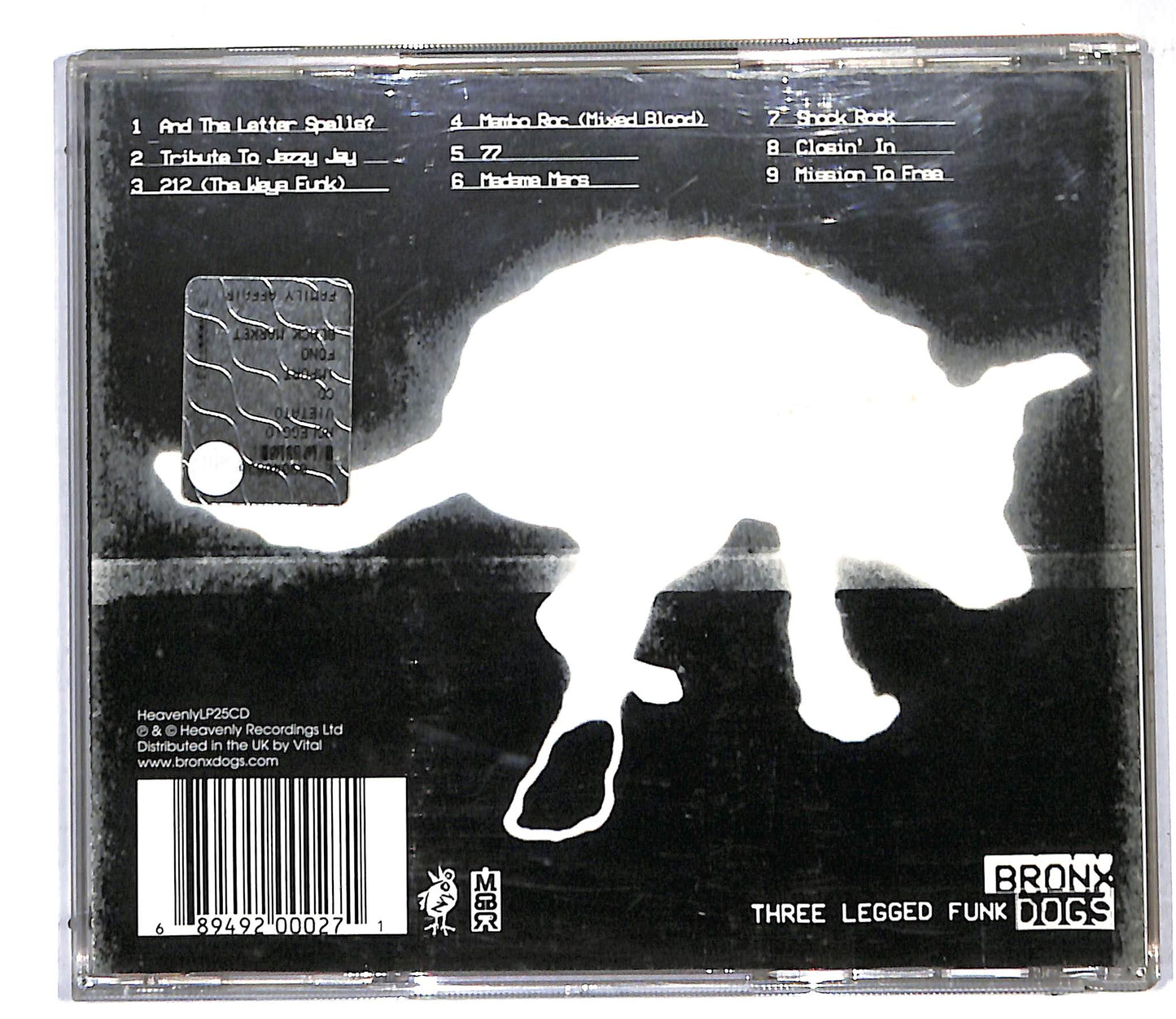 EBOND Bronx Dogs - Three Legged Funk CD CD106941