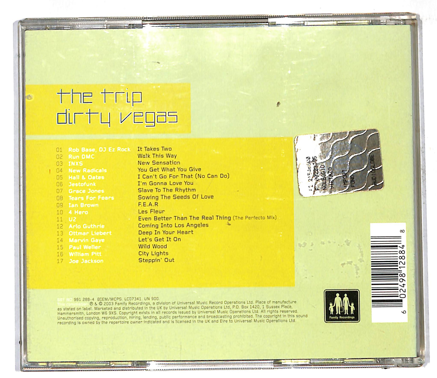 EBOND Dirty Vegas - The Trip CD CD106956