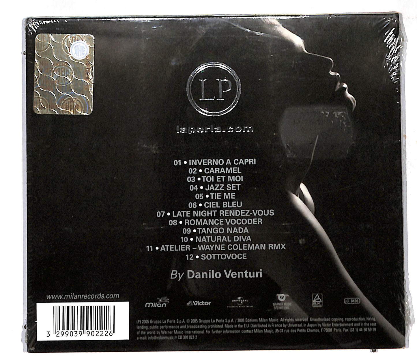 EBOND Danilo Venturi - La Perla: Noir DIGIPACK CD CD106967