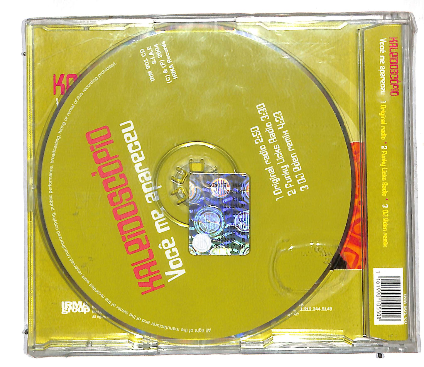 EBOND Kaleidoscopio - Voce Me Apareceu ALBUM JEWEL CASE CD CD107001