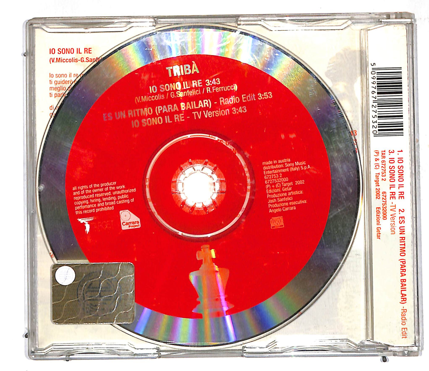 EBOND Triba - Io Sono Il Re CD CD107010