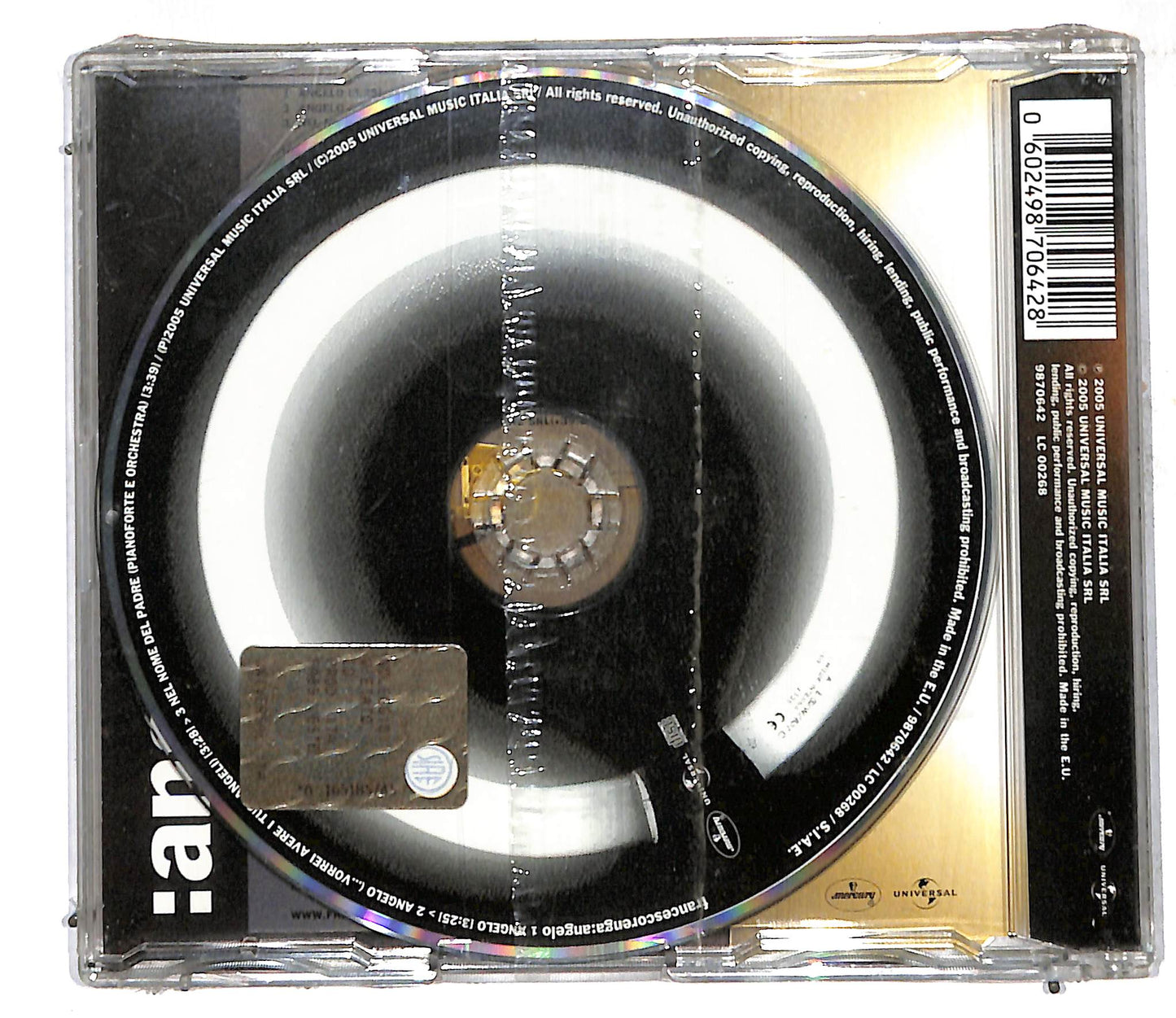 EBOND Francesco Renga - Angelo CD CD107021
