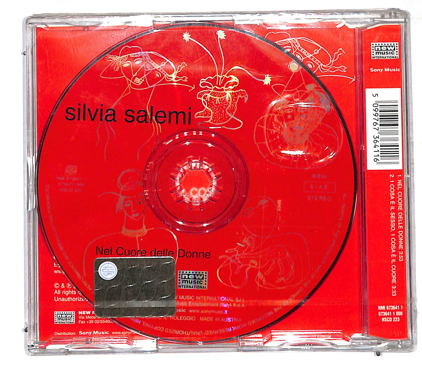 EBOND Silvia Salemi - Nel Cuore Delle Donne CD CD107026