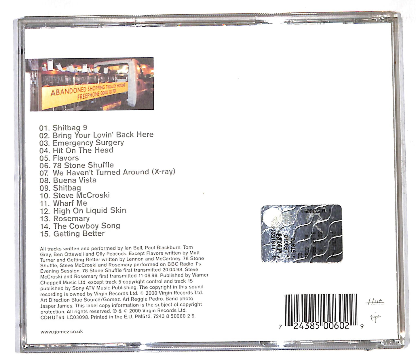 EBOND Gomez - Abandoned Shopping Trolley Hotline CD CD107051